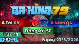 Trận 10 CPC3 Ngày 23/5/2026 - Điều đá que vài chân lấy tiền mua xe