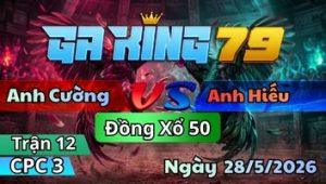 Trận 12 CPC3 Ngày 28/5/2026 - Chuối Tốt Gà Mà Thưa Cựa Úa Đá Lại Chết Tốt