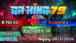Trận 20 CPC3 Ngày 24/5/2026 - Điều vô múa chân 1 gà vàng đập cánh