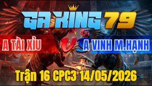 Trận 16 CPC3 14/05/2026 - Đỏ may độ siết cựa hiểm ngay cổ xanh hư giò