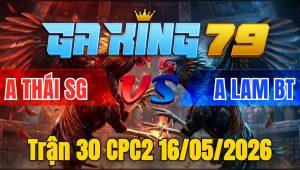 Trận 30 CPC2 16/05/2026 - Xanh Chấp Ngông Đỏ Đá Nằm Tại Chỗ
