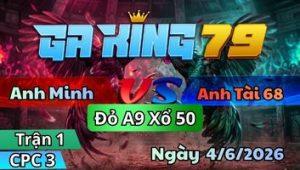Trận 1 CPC3 Ngày 4/6/2026 - Gà Điều Ra Đá mấy Cây Đỏ Gãy Dò La Miệng