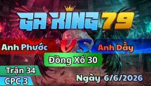 Trận 34 CPC3 Ngày 6/6/2026 - Gà Điều Vô Ăn Mấy Cây Lưng Tưởng Hư Mà Về